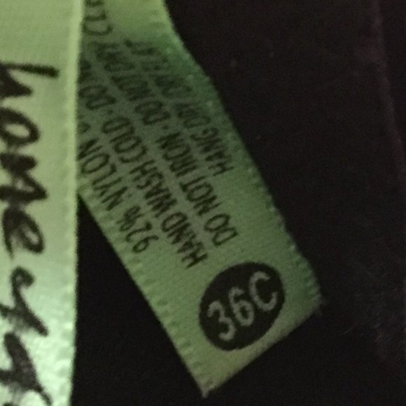 Honeydew  Pink and black bra size 36C Push  Up - Picture 4 of 7